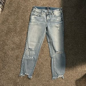 Silver Jeans, AIKO slim Crop